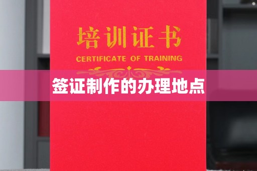 袁州签证制作的办理地点